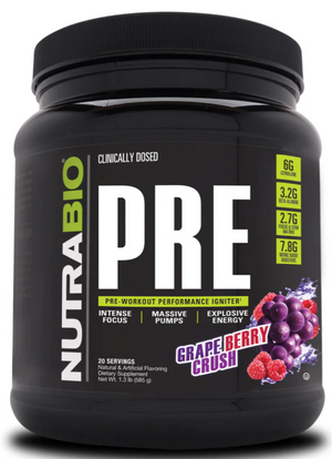 Nutrabio PRE - Pre Workout