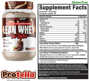 Lean Whey™ Iso Hydro Gourmet Protein 2lb